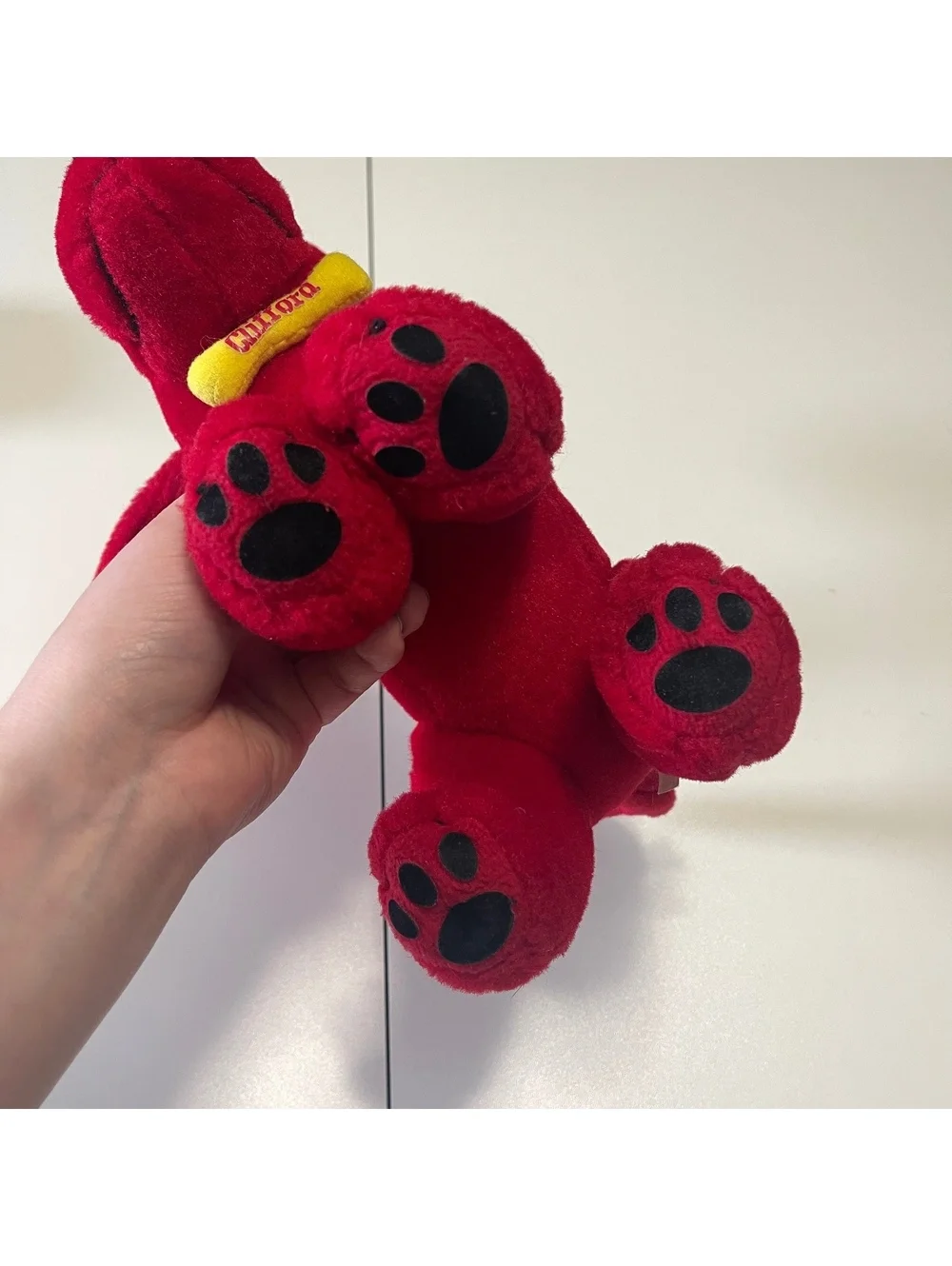 Vintage Clifford The Big Red Dog Small Stuffed Animal Toy